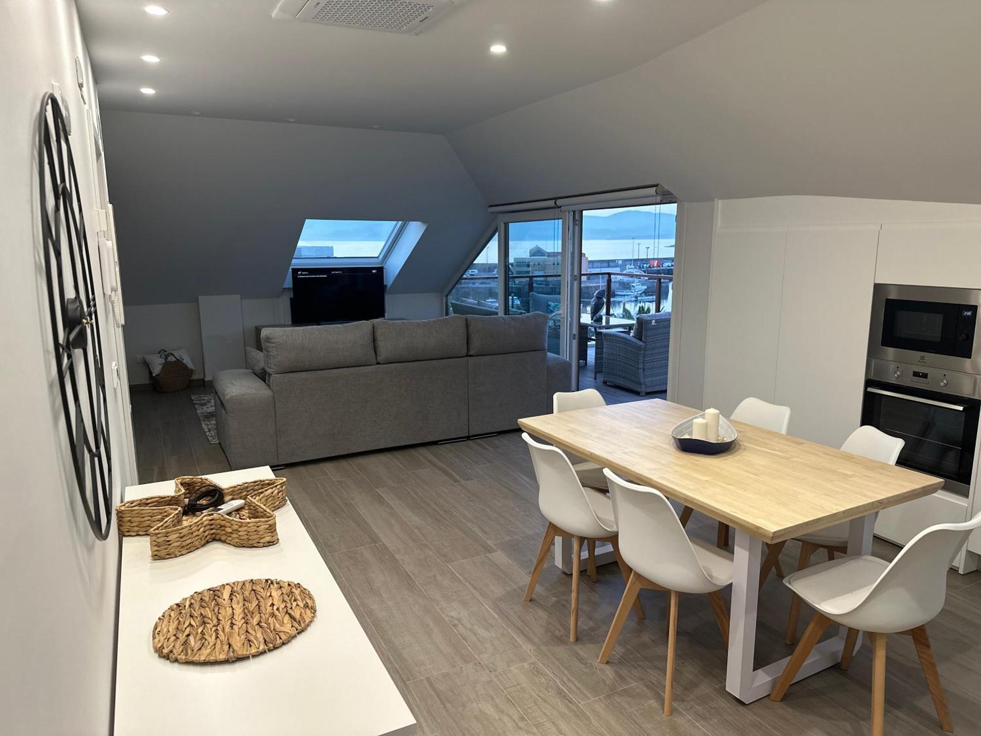 Atico Mirando O Mar Apartamento Porto do Son Exterior foto